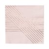 Harlow & Grey - Amethyst - Pale Pink Striped Lunch Paper Napkins - party supplies Lebanon