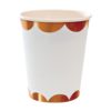 Rose Gold Scallop Cups - party supplies Lebanon