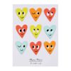 Meri Meri - Heart Puffy Stickers