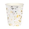 Meri Meri - Gold Spatter Cups