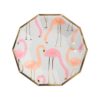 Meri Meri - Flamingo Plate Sm S/8