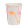Flamingo Cup Sm S/8 - party supplies Lebanon
