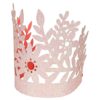 Meri Meri - Pink Glitter Crown S/8
