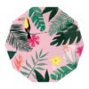 Meri Meri - Pink Tropical Lg Plate S/12