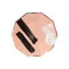 Harlow & Grey - Muse - Peach Abstract Small Paper Plates
