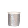 Silver Sparkle Tumbler Cups - party supplies Lebanon