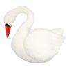 Velvet Swan Cushion - party supplies Lebanon
