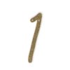 Gold Glitter Number Acrylic Bunting - party supplies Lebanon