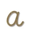 Gold Glitter Letter Acrylic Bunting - party supplies Lebanon