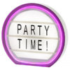 Talking Tables - PARTY ILLUMINATIONS NEON LIGHT BOX SIGN
