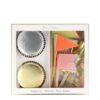 Neon Confetti Flag Cupcake kit - party supplies Lebanon