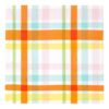 Talking Tables - HOP OVER THE RAINBOW CHECK NAPKINS
