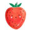 Talking Tables - STRAWBERRY FIELDS STRAWBERRY SHAPED PLATE