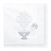 PARTYDECO -  Holy Baptism Silver Napkins