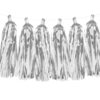 PARTYDECO - Silver Tassel Garland - party supplies Lebanon