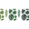 PARTYDECO - Tropical Leaves Aloha Decorations