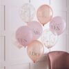 Ginger Ray - Blush Hen - Hen Party Slogan Balloons