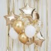 Ginger Ray - Mix It Up - Gold and White Balloon Bundle