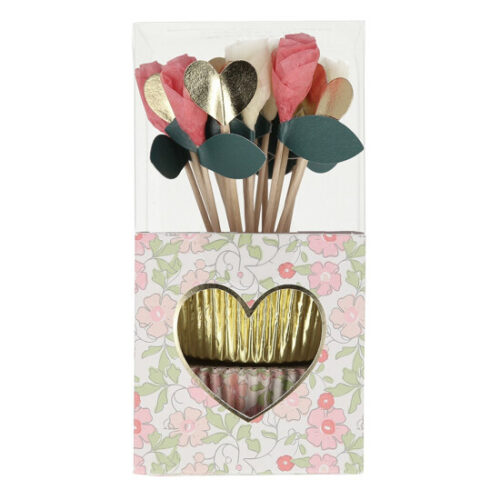 Vichy sac cadeau nœud fleur st-valentin cordon bijoux confetti faveur pochette